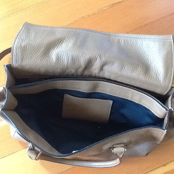 Jil Sander Brown Leather Tote shoulder bag - Picture 6 of 7